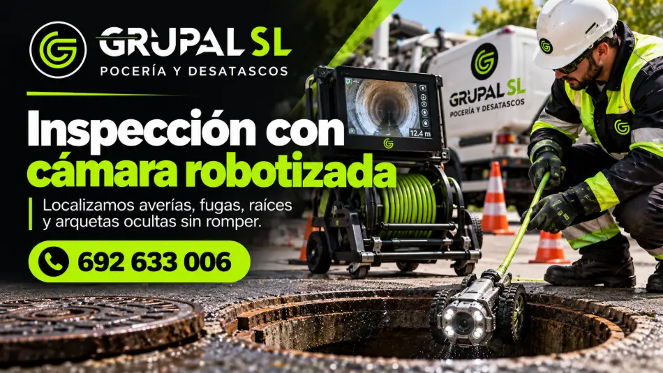 Inspección con camara robotizada