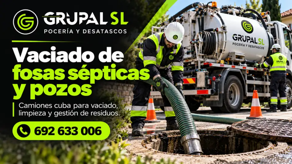 Vaciado de fosas sépticas en Madrid