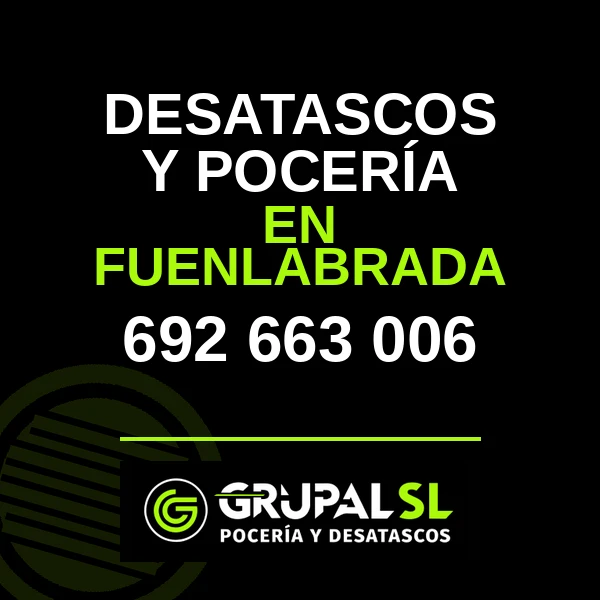 Desatascos y pocería en Fuenlabrada
